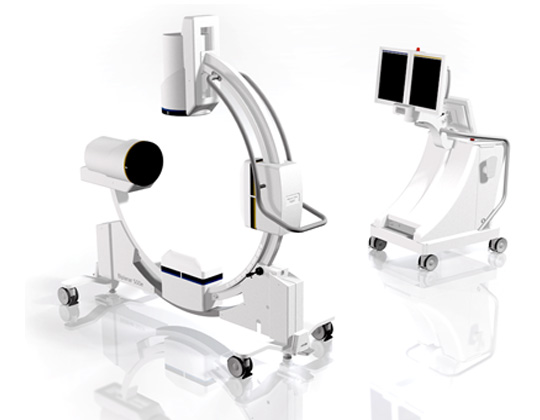 移動式雙向(雙管球、雙影像倍增管)高解析可透視X光機